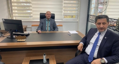 Espiye’de Kurumlar Arası Dayanışma Güçleniyor: Müftü Özgül'den Müdür Kaya'ya Ziyaret