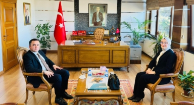 Espiye Hakimi Senem Yılmaz’dan Kaymakam Kavanoz’a Ziyaret