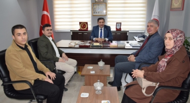 Eyüp Sultan Anadolu İmam Hatip Lisesi’nden Müftü Haki Özgül’e Ziyaret