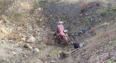 Feci Kaza: Otomobil Uçuruma Yuvarlandı, 1 Kişi Hayatını Kaybetti