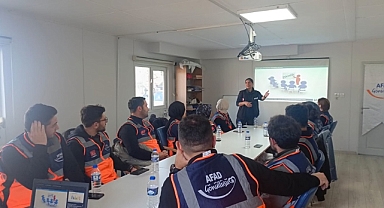 Giresun AFAD'dan Gönüllülere Afet Sonrası Destek Eğitimi