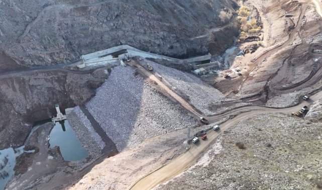Giresun Alucra’da Tarımsal Verimliliği Artıracak Baraj Yükseliyor