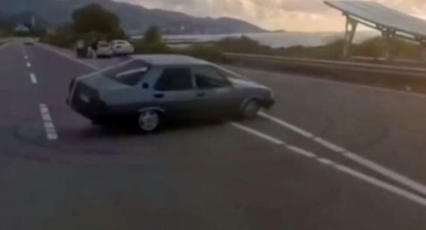 Giresun’da Akılalmaz Drift Gösterisi! Trafik Magandalarına Rekor Ceza