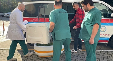Giresun'da beyin ölümü gerçekleşen kişinin karaciğeri bağışlandı