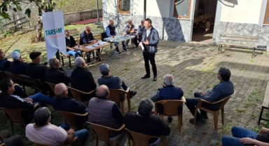 Giresun’da Cuma Buluşmaları: Akçalı Köyü’nde Üreticilere Tarımsal Bilgilendirme