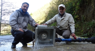 Giresun'da Derelerden Doğan Enerji! Kendi Elektriklerini Üretiyorlar