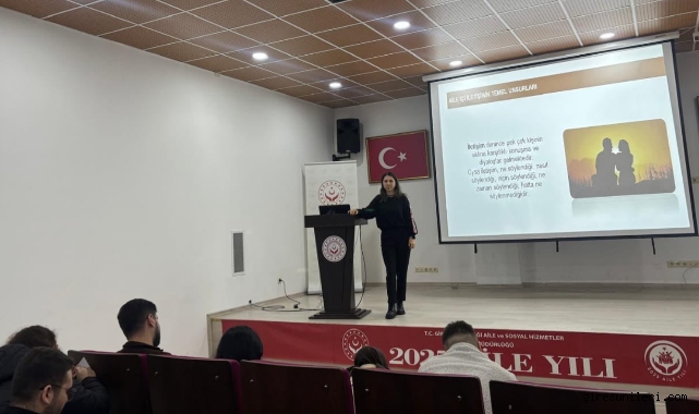 Giresun’da Evlilik Kredisinden Faydalanacak Gençler İçin Eğitim Programı Başladı