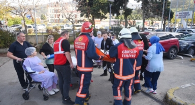 Giresun’da Hastane Afet Planı Tatbikatı Başarıyla Gerçekleştirildi