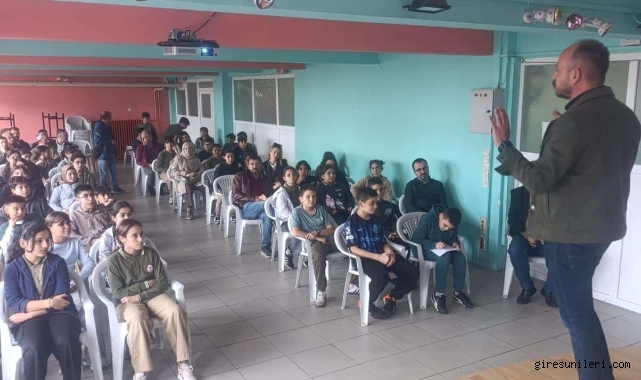 Giresun’da Öğrencilere TÜBİTAK Proje Yarışmaları Tanıtıldı