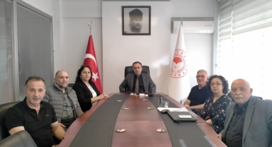 Giresun’da Tarım Danışmanlarından İl Müdürü Yılmaz’a Ziyaret