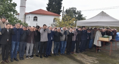 Giresun'da teknenin alabora olması sonucu ölen kişinin cenazesi toprağa verildi