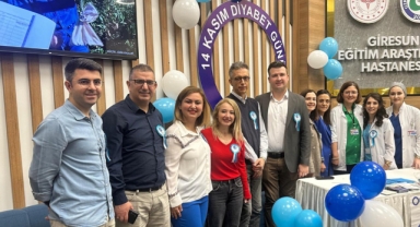 Giresun Eğitim Araştırma Hastanesi’nde Dünya Diyabet Günü’ne Özel Farkındalık Etkinliği