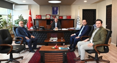 Giresun İl Genel Meclis Başkanı Şahin'den DSİ 22. Bölge Müdürü Kişi'ye Ziyaret