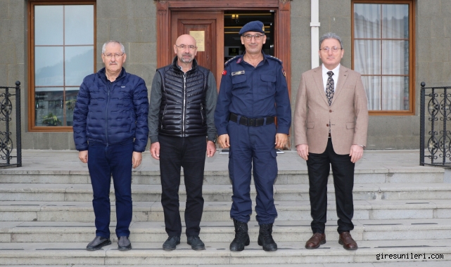 Giresun İl Jandarma Komutanı’ndan GTSO’ya Ziyaret