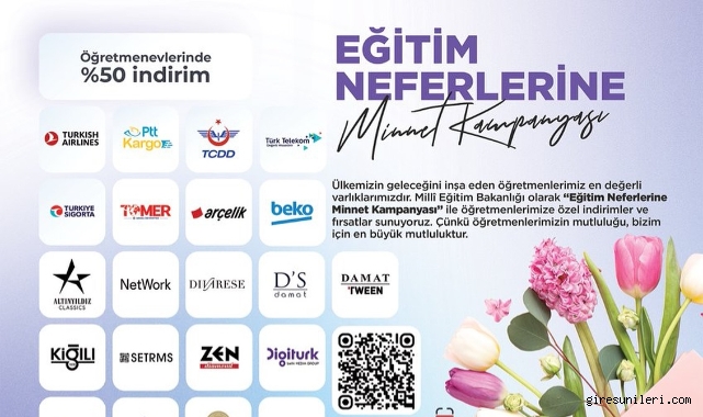 Giresun MEM’den Öğretmenlere Müjde: İndirimler ve İş Birlikleri Genişliyor