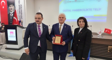 Giresun Milletvekili Elmas, Dijital Habercilikte Telif Semineri’ne Katıldı