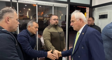 Giresun Milletvekili Elmas ve Teşkilat Mensupları Dereli’de Taziye Ziyaretinde Bulundu