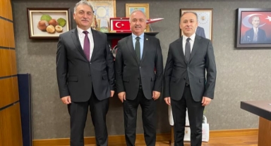 Giresun Milletvekili Temür'e, TBMM’de Üst Düzey Ziyaret