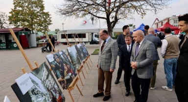 Giresun Valisi Serdengeçti'den, Filistin Hayır Çarşısı’na Ziyaret 