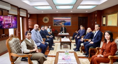 Giresun Valisi Serdengeçti, Kurum Temsilcilerini Konuk Etti