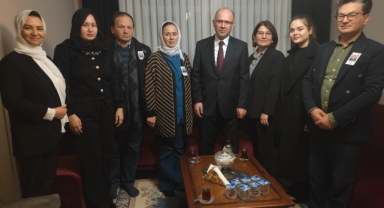 Giresun Valisi Serdengeçti, Şehit Hava Pilot Üsteğmen Cüneyt Kandemir’in Ailesine Başsağlığı Diledi 