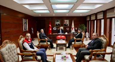 Giresun Valisi Serdengeçti, Tarım ve Orman Başmüfettişlerini Ağırladı