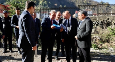 Giresun Valisi Serdengeçti, Yağlıdere ve Alucra’da Eğitim Yatırımlarını İnceledi