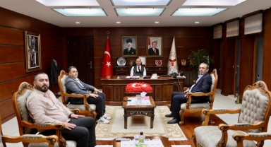 Giresun Valisi Serdengeçti’ye İş Dünyasından Ziyaret