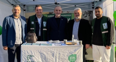 Giresun Yeşilay’dan Üniversite Kampüsünde Farkındalık Standı