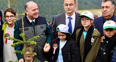 Giresun Yeşile Bürünüyor! Binlerce Fidan Toprakla Buluştu