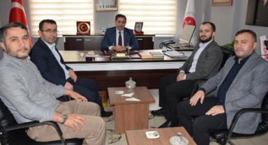 Görele İlçe Müftülüğünden Espiye İlçe Müftüsü Haki Özgül’e Ziyaret