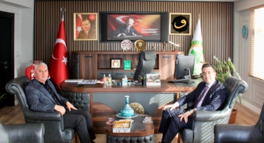 Güce Kaymakamı Uludağ’dan Başkan Boduroğlu’na Ziyaret