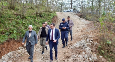 Güce Kaymakamı Uludağ, köyleri ziyaret etti