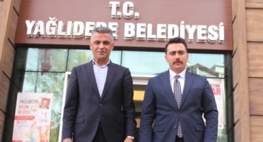 Kaymakam Büyükserin’den Yağlıdere Belediyesine İadei Ziyaret