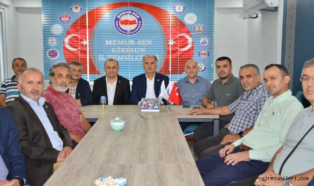 Memur-Sen Giresun Şubesi’nden Cemal Öztürk’e Acil Şifa Dileği