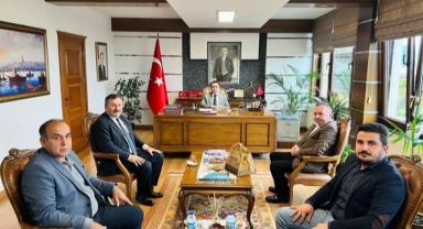 MHP Heyetinden, Espiye Kaymakamı Kavanoz’a Ziyaret