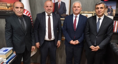 Milletvekili Elmas, Türkiye Basın Federasyonu Heyetini TBMM’de Ağırladı