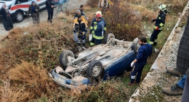 Otomobil takla attı: Sürücü hayatını kaybetti