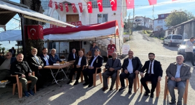 Piraziz Belediyesi Heyeti Boştepe Camii’nde Vatandaşlarla Buluştu
