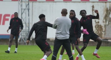 Samsunspor, Hamrun Spartans maçı hazırlıklarını tamamladı