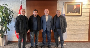 Şebinkarahisar Belediye Başkanı Şentürk Konuklarını Ağırladı