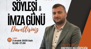 Sosyolog-Yazar Göktekin, Giresun Üniversitesi’nde Okurlarıyla Buluşuyor