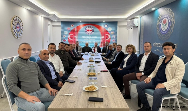 TOÇ BİR-SEN ve Memur-Sen Giresun’da Sendikal Çalışmalar Masaya Yatırıldı