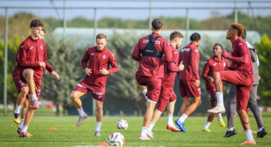 Trabzonspor, Alanyaspor maçının hazırlıklarını sürdürdü