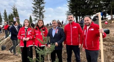 Türk Kızılay Giresun Şubesi’nden Anlamlı Fidan Etkinliği