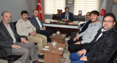 Ulubey Din Görevlilerinden Espiye Müftüsü Özgül’e Tebrik Ziyareti