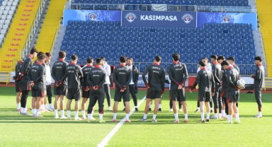Ümit Milli Futbol Takımı, Ukrayna maçı hazırlıklarını tamamladı