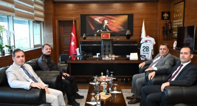 Vali Yardımcılarından Giresun Emniyet Müdürü Akbaş’a Hayırlı Olsun Ziyareti