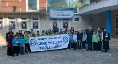 Yeşilay Gönüllüleri Doğankent'te Minik Öğrencilerle Buluştu