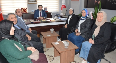 YRP Heyetinden Espiye Müftüsü Özgül'e Hayırlı Olsun Ziyareti